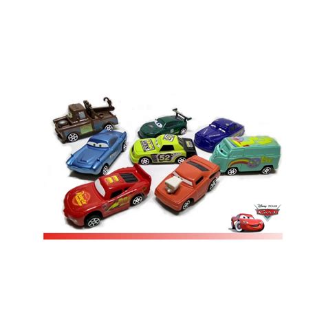 Kit 8 Carrinhos Fricção Filme Carros Mcqueen Pronta Entrega Shopee Brasil