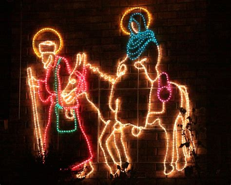 Tony's Photo Blog: Lobethal - Christmas lights and the Christmas story