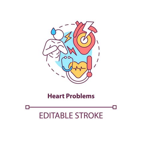 4 100 Heart Problem Icon Stock Illustrations Royalty Free Vector