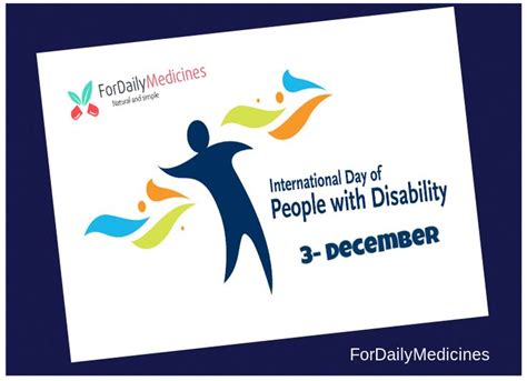 Disability Awareness Raising Day Dec The Day Works To Promote