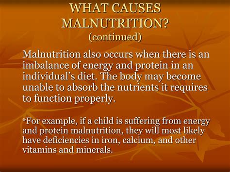 Ppt Malnutrition Powerpoint Presentation Free Download Id432735