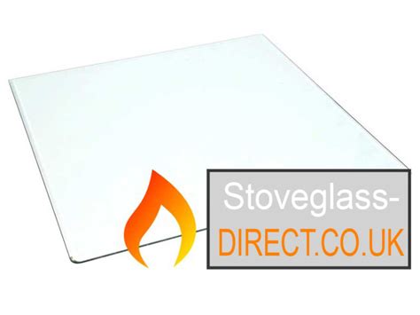 Stoveglass Uk Green 8 Rounded Corners Stove Glass 231 Mm 146 Mm Stoveglass