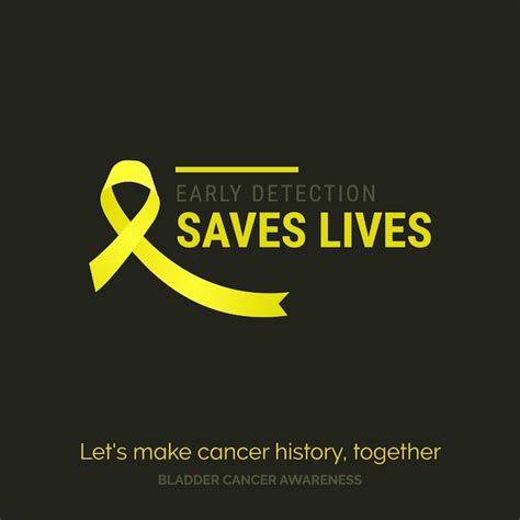 Premium Vector Hope Rises Bladder Cancer Awareness Design Template