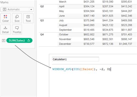 Tableau Table Calculations Tutorial Elcho Table