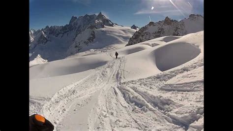 Skiing The Vallee Blanche YouTube