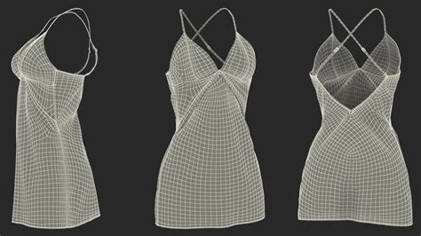 Asian Woman With Lingerie Nightwear Collection 3D Model 189 3ds Fbx Obj Ma Max C4d Free3D