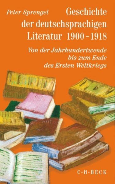 Geschichte Der Deutschsprachigen Literatur Von Peter