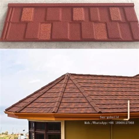 Colorful Stone Coated Steel Roof Sheet Roofing Loyal Shingle Harvey