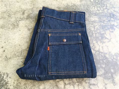 Vintage Levis 70s Bush Jeans 6 Pocket Deadstock 31x29 5 Etsy