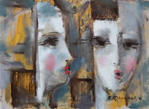Картина " Портрет двух дам " холст, масло. - Изобразительное искусство ...