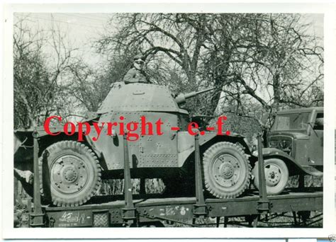 Panzersp Hwagen Panhard Fahrzeug Bahn Wagon Postimages