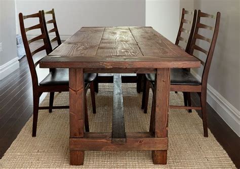 Diy Farmhouse Tables For Your Rustic Dinning Room