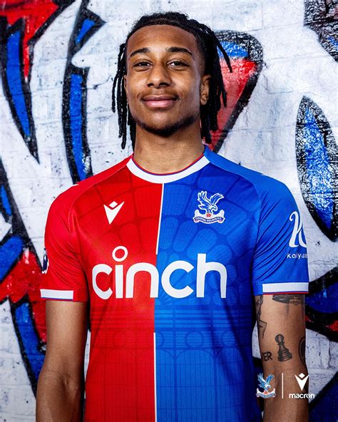 Crystal Palace 2023 24 Macron Home Kit Football Shirt Culture