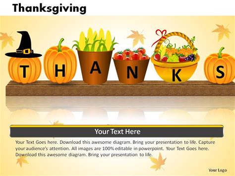 Thanksgiving Powerpoint Slides | Templates PowerPoint Slides | PPT ...