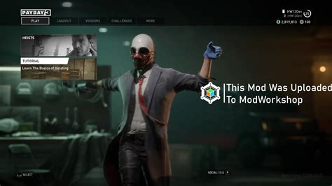 Menu Stripping By Hw12dev Payday 3 Mods Modworkshop