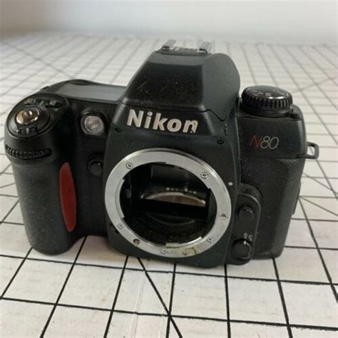 Nikon N80 Slr Film Camera Photography 35mm Body Only Untested Ebay