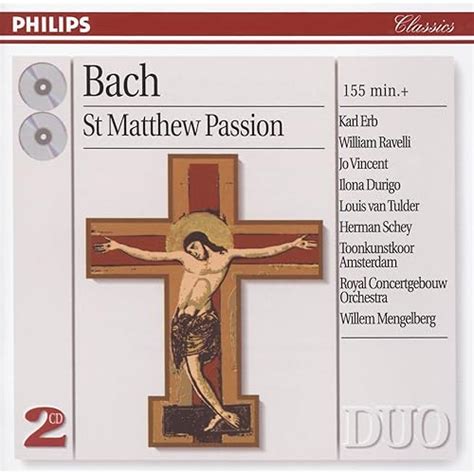 Js Bach St Matthew Passion Bwv 244 Part One No 24 Evangelist