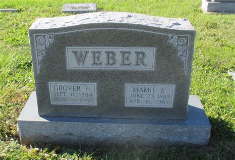 Mamie E Mitchell Weber 1885 1967 Mémorial Find a Grave