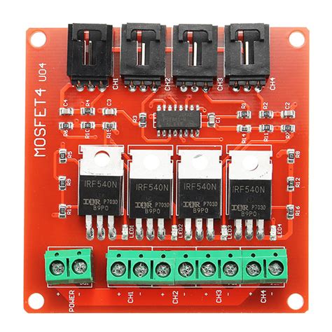 Équipements professionnels MOSFET Switch Module Pour Arduino Four