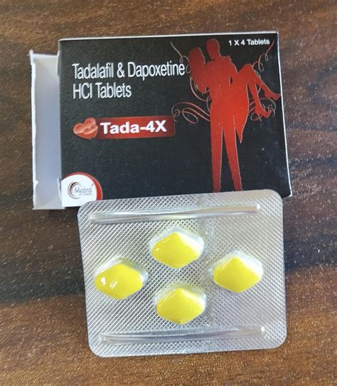 Tada 4X Tablet Buy Online View Use COD Side Effects Medscare