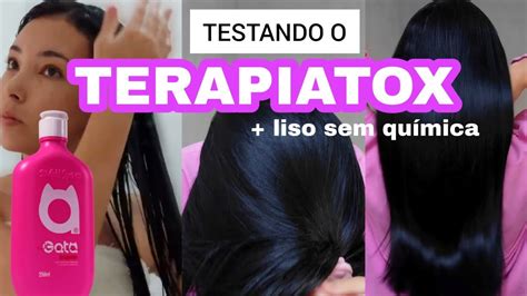 Testei O Terapiatox No Meu Cabelo Henezado E Em Um Cabelo Cacheado