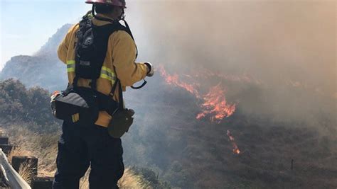 Fire Scorches 50 Acres Near Camarillo Springs