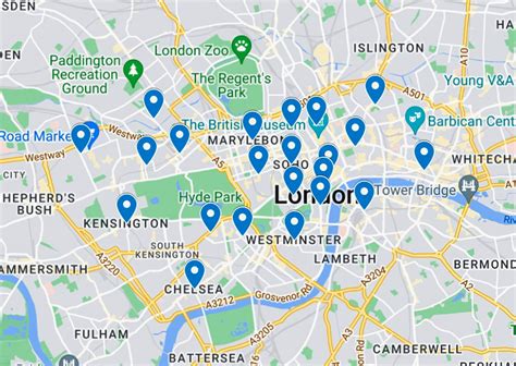 Guide to Central London Neighbourhoods + Things to Do - Map & Family