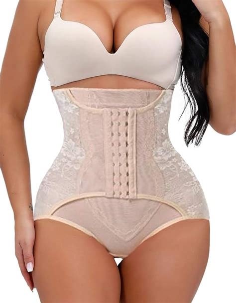 Novecasa Women Butt Lifter Panties Shapewear High Waist Cincher Trainer Tummy Control Body