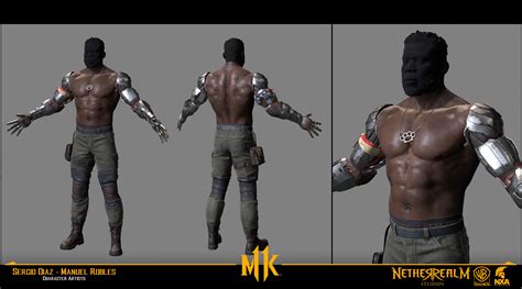 Manuel Robles Jax Briggs Present Mortal Kombat 11