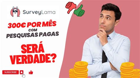 Survey Lama funciona Será que paga e vale mesmo a pena YouTube