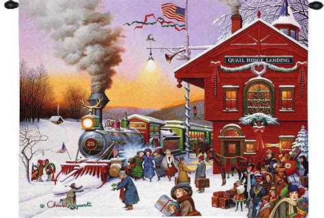 Christmas, According to Charles Wysocki | Art & Home