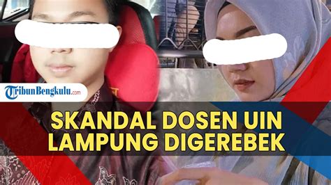 Skandal Dosen Uin Lampung Digerebek Berduaan Bareng Mahasiswi Akui