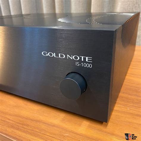 Goldnote IS 1000 Deluxe Integrated Amplifier DAC In Black With Remote