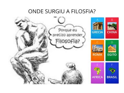 Origem Da Filosofia Quiz