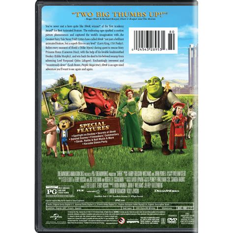 Shrek 2001 Dvd Cover