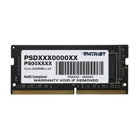 RAM Laptop PATRIOT DDR4 4GB/2666 MHz – Thuận An PC
