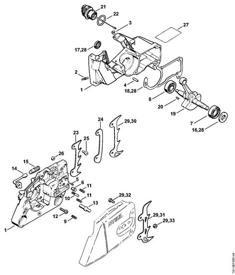 Visual Breakdown Stihl Ms Pro Parts Diagram