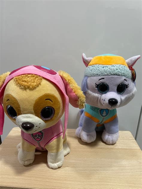 Paw Patrol Skye And Everest Beanie Boos Take All Hobbies Toys Toys