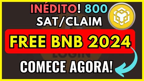 Nova Faucet Bnb Imperd Vel Ganhe Binance Coin Gr Tis A Cada Hora