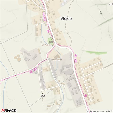 Vlčice tvrz přestavěná na zámek 375 m n m Trutnov Atlaso cz