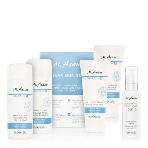 M Asam Clear Skin And Better Skin Peeling 5er Set Asambeauty