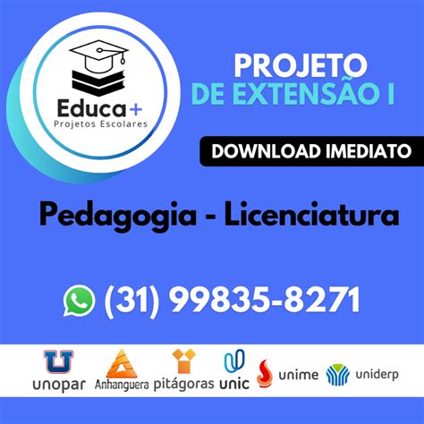 Projeto De Extensão Pedagogia
