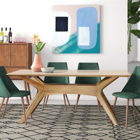 Mid Century Modern Dining Tables For A Timeless Dining Room Refresh