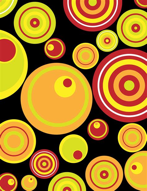 Retro Circles Background Free Stock Photo Public Domain Pictures