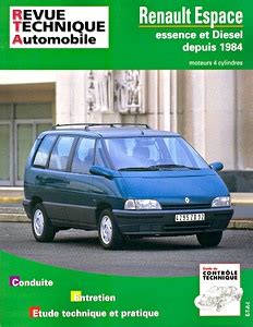 Renault Espace I Et II 1984 1996 Revues Techniques TMB Bookshop