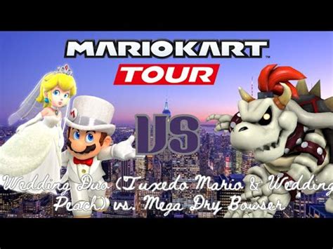 Mario Kart Tour Wedding Duo Tuxedo Mario Wedding Peach Vs Mega Dry