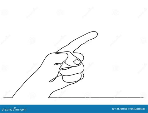 Middle Finger Line Art