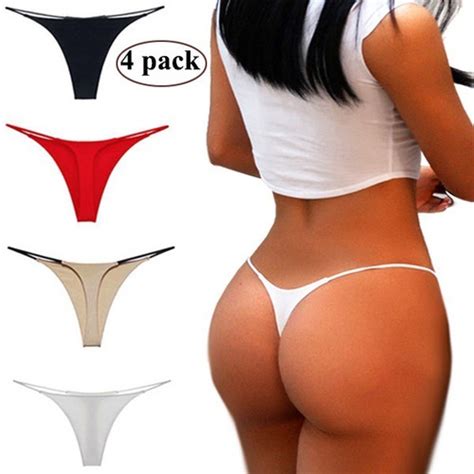 Pack De Tangas Sexy De Cintura Baja Para Mujer Meses Sin Intereses