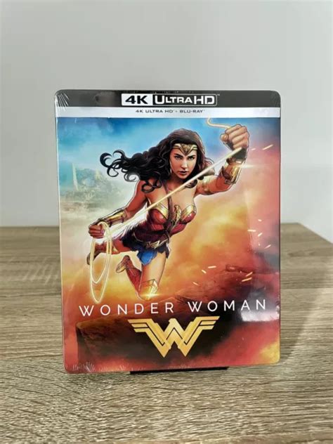 WONDER WOMAN STEELBOOK 4K Ultra Hd Blu Ray Édition Zavvi Neuf Sous