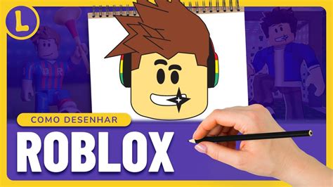 Como Desenhar Um Roblox Passo A Passo Youtube